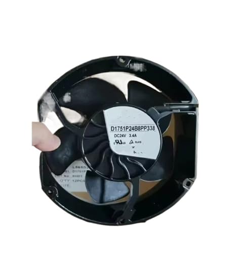 Ventilateur D1751P24B8PP338 de conception robuste pour usage intensif 24V