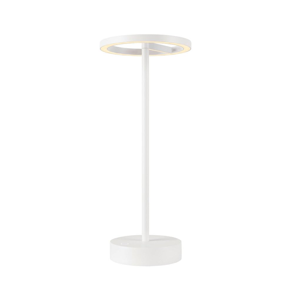 SLV Vinolina One Table Lamp, Battery, IP54, 2700 K, Touch, White