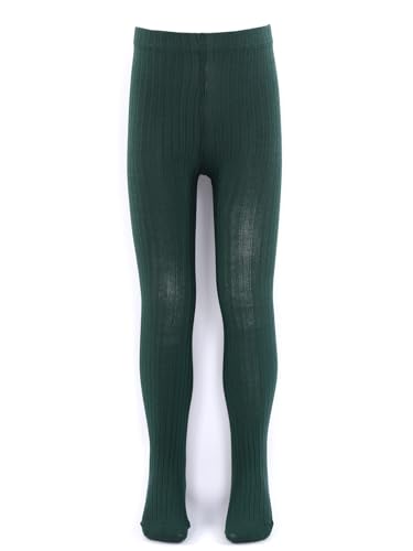 Little Girls Tights Cable Knit Leggings Seamless Cotton Stockings Winter Warm Pantyhose 1/3 Pack4