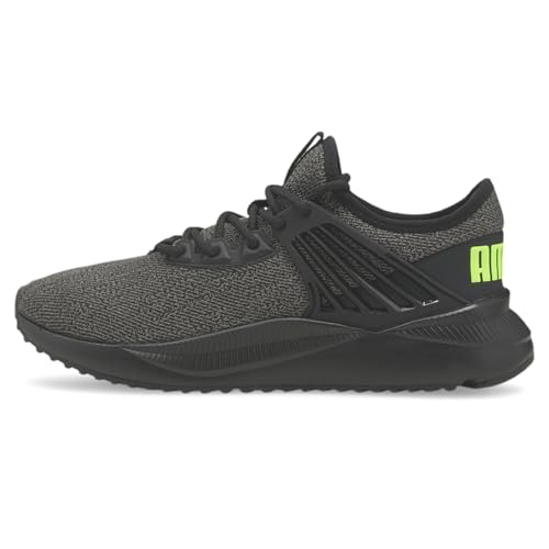 Image of PUMA Mens Pacer Future Knit Lace Up Sneakers Shoes Casual - Black - Size 11.5 D