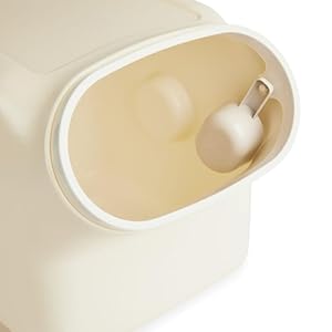 Reddy-White-Airtight-Food-Storage-Container-for-Dogs-Large-50-lbs - Cucciolini Doodles Reddy-White-Airtight-Food-Storage-Container-for-Dogs-Large-50-lbs