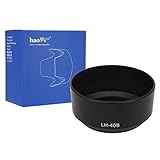 Haoge Bayonet Lens Hood for Olympus M.Zuiko Digital ED 45mm f1.8 Lens Replaces Olympus LH-40B