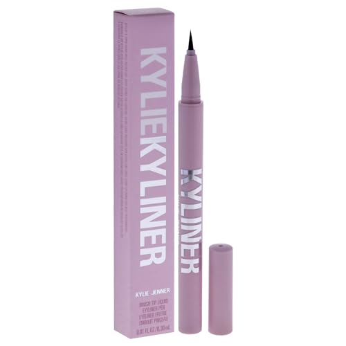 Delineador Líquido Kyliner Brush Tip Negro 0.01 oz miniatura 3