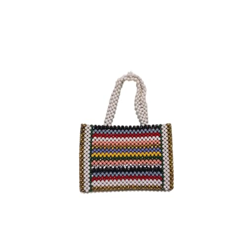 Sac à main en perles LA KASHA l'accessoire multicolore de vos étés