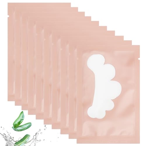 50 pairs eye gel pads lint free under eye patches for eyelash extensions premium eye mask beauty tool kit pink