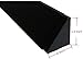 Americangaslogs Black Adjustable Fireplace Hood for 28 to 48