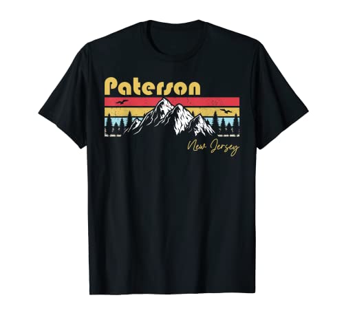 Paterson New Jersey Roots Ciudad natal Vintage Home State Camiseta