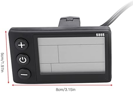 AYNEFY Electric Scooter Controller, Waterproof Motor Controller Bicycle Scooter Controller with LCD Display Panel for Electric Bicycle Scooter(36V/48V 350W)