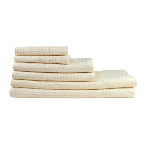 GILDEN TREE Waffle Towel Set Quick Dry Thin | 2