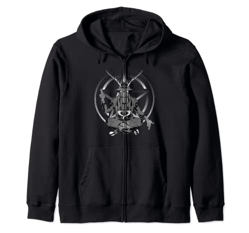Satanás Baphomet Ocultismo Gótico Sudadera con Capucha