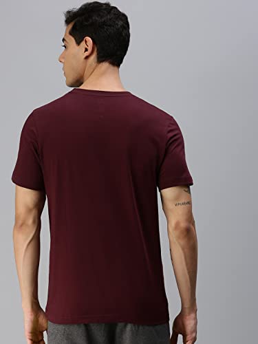 Image of ONN Men's Half Sleeves Round Neck 100% Cotton T-Shirt