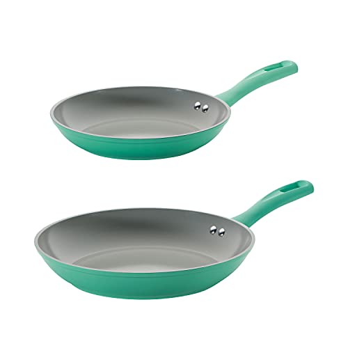 Image of Tramontina Saute Pan 2pk 10 inch & 12 inch (Teal), 80110 /040DS