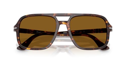 Image of Persol mens Po3328s Aviator Sunglasses