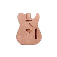Suit for Telecaster TL Style electric guitar mahogany body has nice surface,easy to paint and DIY The neck pocket size will be smaller than the usual size Neck mounting holes and wire path are drilled already Perfect DIY electric guitar decoration ac...