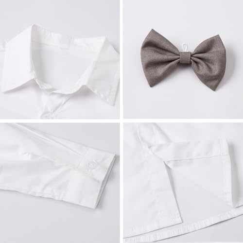 Image of SANGTREE Baby Boys Toddler Gentleman Kids Formal Outfits Long Sleeve Suit Clothing Set 3 Months - 9 Years