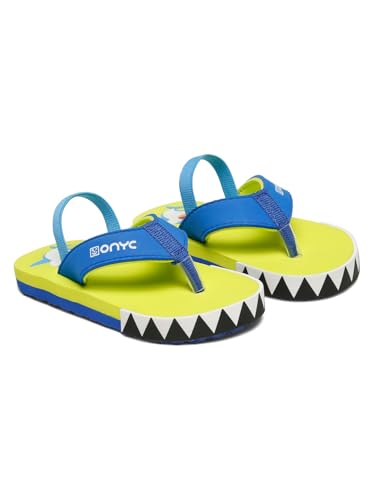 Image of ONYC Shark V Shape Sliders for Kids, Unisex