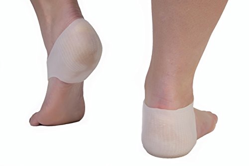 Pro11 WellBeing, calzini protettivi con gel, per talloni doloranti e lesionati, per camminare comodamente