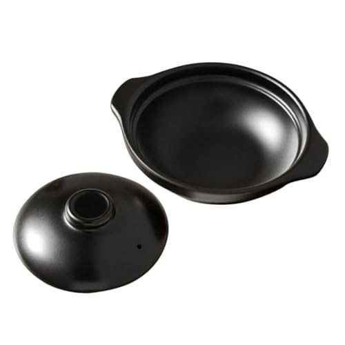 POPETPOP Olla de Resistente Alta Temperatura para Guisar y Cocinar Arroz Personas Cazuela Hogar para Estufa