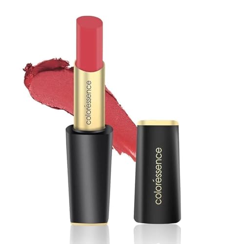 Image of Coloressence Intense Long Wear Lipstick, Peach Fizz, 3.3gm | Highly Pigmented | Matte Finish | Long Lasting | Waterproof | Non-Sticky