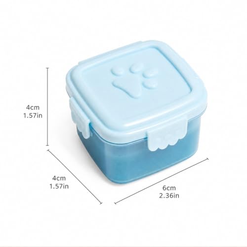4 Pack Salad Dressing Container To Go Leakproof Sauce Containers with Lids - image 4