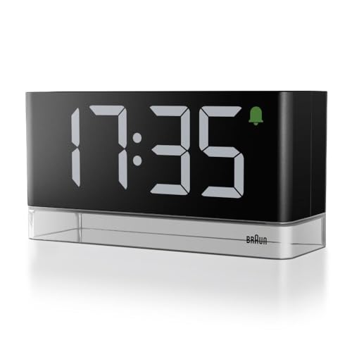 【正規輸入品】BRAUN/ブラウン デジタルアラームクロック LEDライト付き ブラック 【正規輸入品】BRAUN/ブラウン デジタルアラームクロック LEDライト付き ブラック