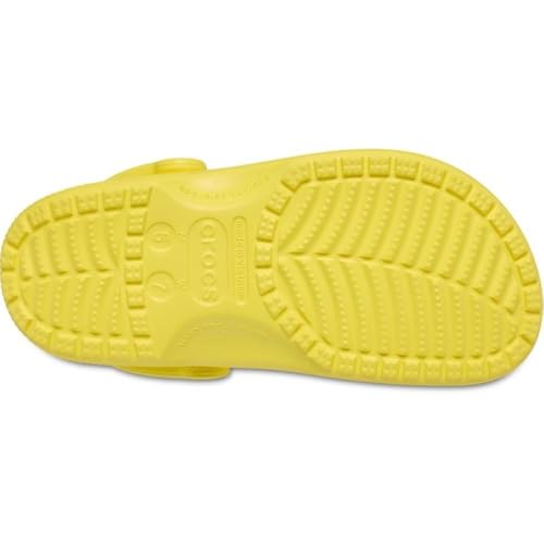 Image of Crocs Unisex Adult Classic Clog 10001-77J Yellow M9W11