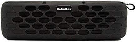 Solar Powered Bluetooth Speaker, Solarbox IPX5 Waterproof Outdoor Portable Wireless Speaker with 60-Hour Playtime, HD Audio, Built-In Mic, 10W Enhanced Bass Sound. Perfect for iPhone, Samsung and More