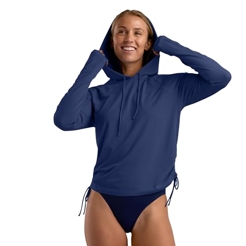 Title Nine Sunbuster Hoodie Sun Shirt, UPF 50, Relaxed Fit, Recycled Poly Spandex, Quick-Dry,...