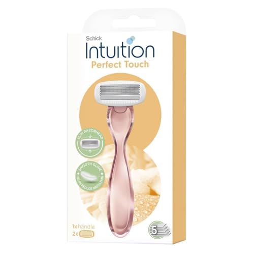 Intuition Perfect Touch Women's Razor, 5 Ultra-Thin Blades, 1 Han...