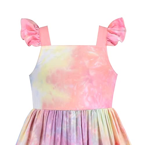 Sunny Fashion Girls Dress Cold Shoulder Black Dress Sparkling Birthday Size 6-123