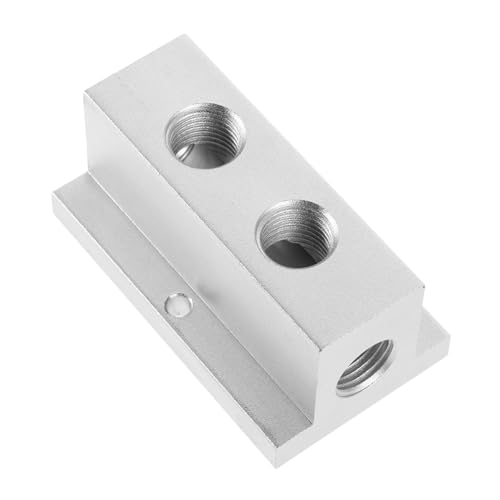 CIYODO T-type Air Distribution Block Gas Manifold Pneumatic Divider Distributor Air Flow Splitter Easy Installation