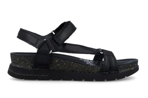 WALK & FLY Sandalias Miramare 8352 21620 A5 en negro para mujer - Mujer color: negro talla: 39