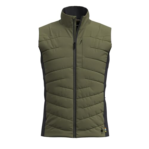 Image of Smartwool Mens Smartloft Vest Winter Moss Large
