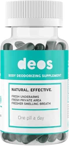 Supplément déodorant interne DEOS – Désodorisant complet pour la santé intestinale, la détox et la digestion.