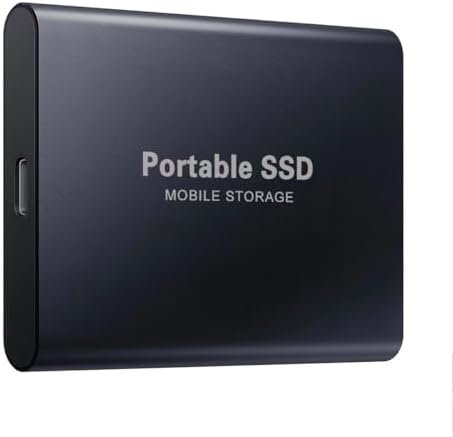 External Hard Drive USB 3.0 High Speed Transfer, Compatible with PC,Laptops for Storage Expansion,Black - 1