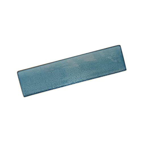 Bandeja Cerámica Rectangular Japonesa Azul Claro miniatura 7