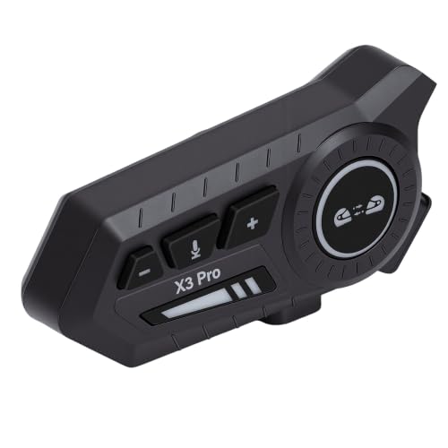 Intercomunicador Bluetooth 6.0 para cascos de motocicleta manos libres con micrófono de moto 4
