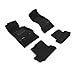3D MAXpider Custom Fit Elegant Floor Mat (Black) for Chevrolet Camaro 2016-2022 - Complete Set