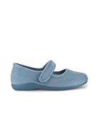 DISEÑO VERSÁTIL: Perfectas para usar en casa, estas zapatillas combinan funcionalidad y estilo con su elegante acabado en color azul