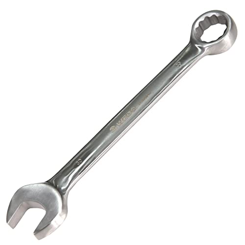WEDO Stainless Steel Wrench Combination Open End 12 Points Box, Anti-Corrosion, High Strength,Polished Surface, DIN Standard Size 1/2~9/16inch