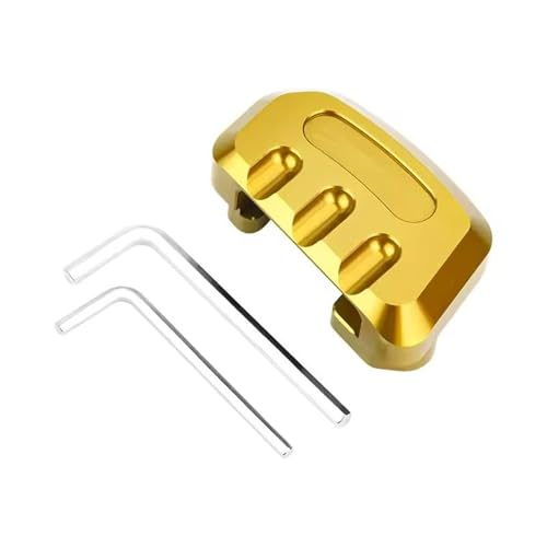 Plaque d'agrandissement pour Honda PCX 125 150 160 extension béquille moto jaune