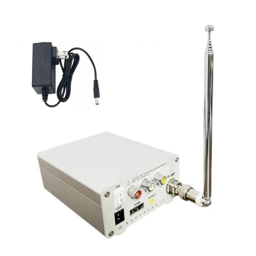 Analog TV Transmitter Telescopic Antenna VHF/5-12 UHF/13-68 CHs Support HD HDMI Analog CVBS Input & N/P Format Output