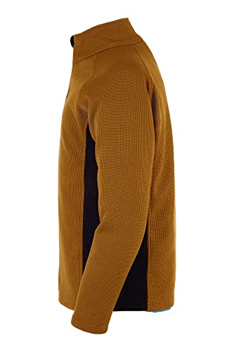 Image of Spyder Men's Standard Outbound Half Zip Mid-Weight Mock Neck Sweater