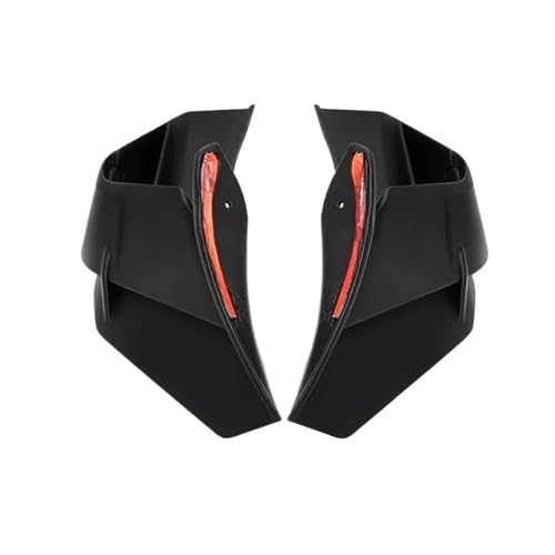Ailettes spoiler moto YZF-R7 2021-2023 | Ailes latérales de carénage noir mat