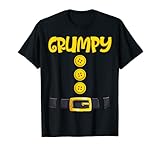 Grumpy Halloween Zwerg-Kostüm, farblich passend T-Shirt