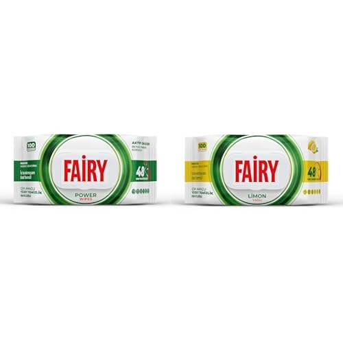 Fairy Seti | 100 Yaprak | Beyaz Sabun x1 + 100 Yaprak | Limon Yağlı x1