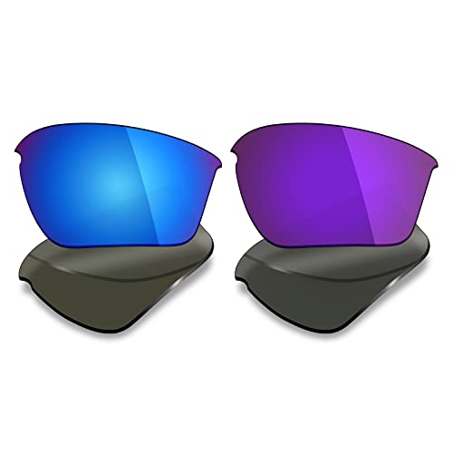 Image of Mryok 2 Pair Polarized Replacement Lenses for Oakley Half Jacket 2.0 XL Sunglass - Options