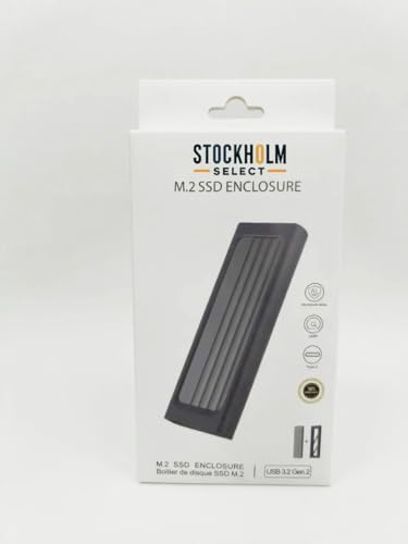 Carcasa externa M.2 NVMe SSD aluminio USB 3.2 sin herramientas miniatura 6