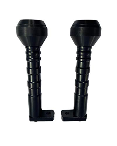 Image of SGTB Bike Frame Slider for R15 V3 MT 15 V1 V2 Set of 2 Black Crash Guard