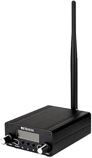 Retekess TR508 FM Transmitter for Church,FM Broadcast Transmitter,Long Range FM Radio Stereo Station with 3.5mm Mic Audio Jack for Drive in Movie,Parking Lot,Home,Library,Fcc Certified